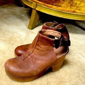 Free People Woden Clogs